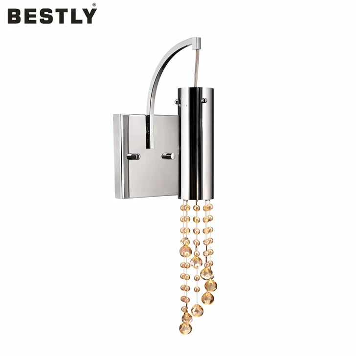 Modern Elegant Crystal Wall Sconce